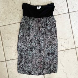 Element strapless dress